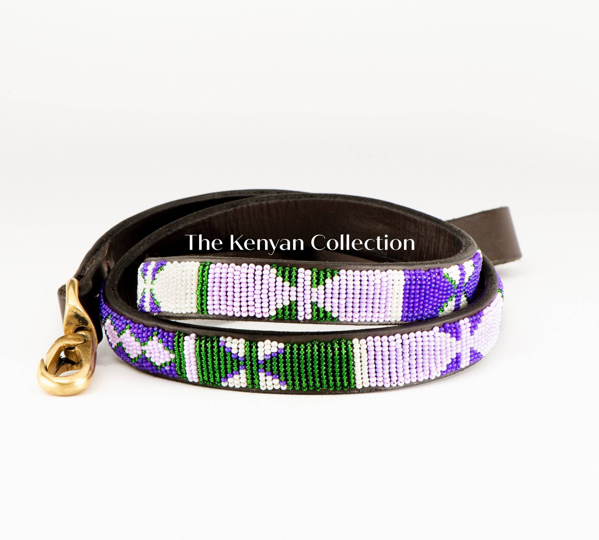 "Yesterday, Today, Tomorrow (YTT)" Beaded Dog Lead - Exceptional Equestrian