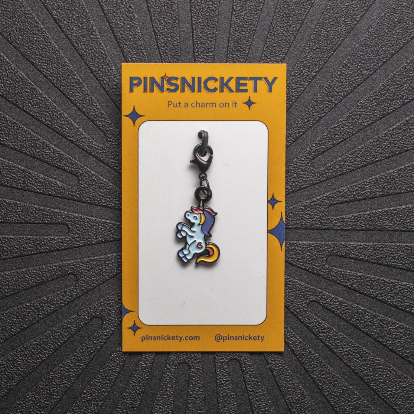 Pinsnickety - Flying Unicorn Charm - Exceptional Equestrian