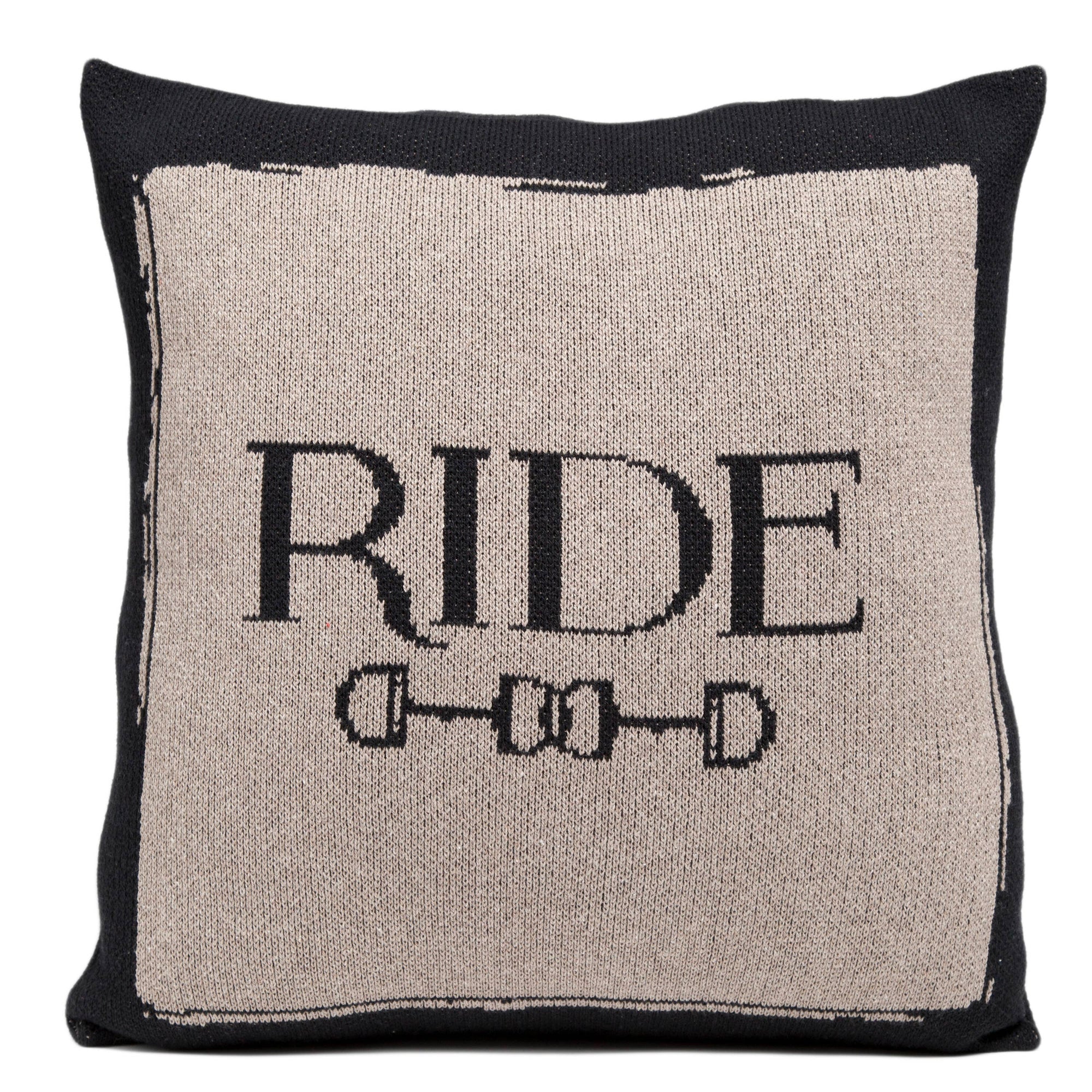 in2green - Eco Equestrian Pillows Ride Hemp/Black - Exceptional Equestrian