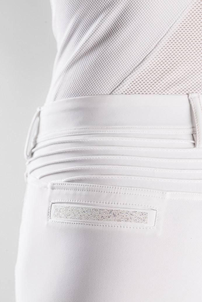 Samshield Adele Breech - White - Exceptional Equestrian