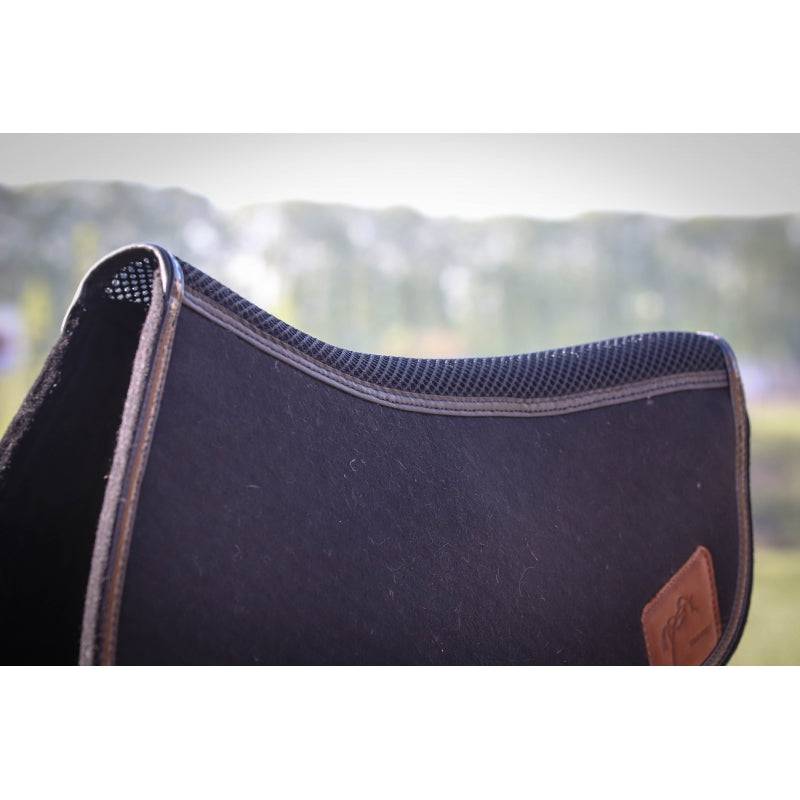 Pénélope - Felt Half Pad - Black - Exceptional Equestrian