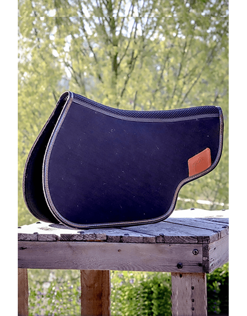 Pénélope - Felt Half Pad - Black - Exceptional Equestrian 