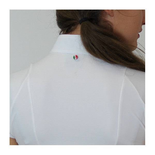 ForHorses Aria Show Shirt White - Exceptional Equestrian