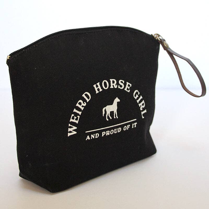 Spiced Equestrian - Weird Horse Girl Makeup Bag - Exceptional Equestrian