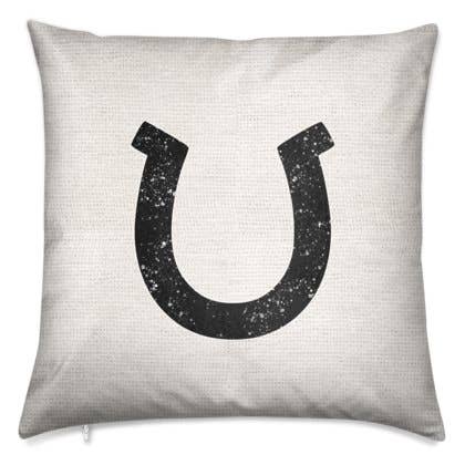 ACE Equestrian - Equestrian Pillow | Horse Shoe - Exceptional Equestrian
