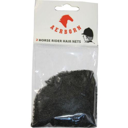 Aerborn Heavy Weight Hair Nets (2 Pack) - Exceptional Equestrian 