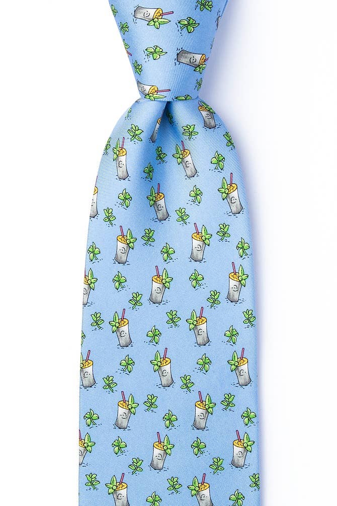 Alynn - Mint Condition Tie -  Slate Silk - Exceptional Equestrian