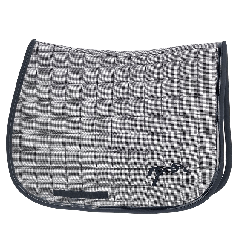 Pénélope- Saddle Pad - Houndstooth - Exceptional Equestrian 