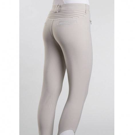 Samshield Clotilde Knee Patch Breech - Beige & Sand - Exceptional Equestrian