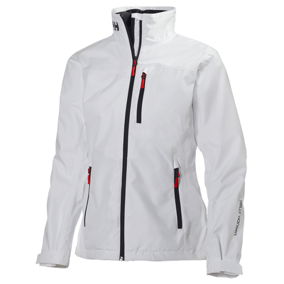 Helly Hansen Women's Crew Hooded Jacket White - Exceptional Equestrian