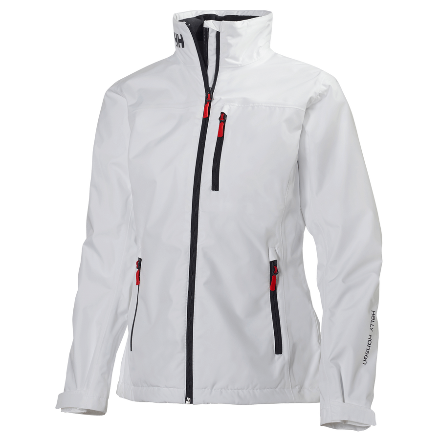 Helly Hansen Women's Crew Hooded Jacket White - Exceptional Equestrian 