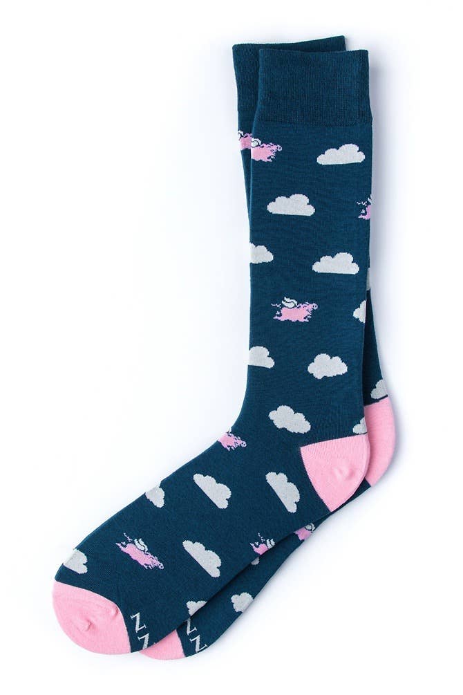 Alynn - Take to the Sky Sock  - Carded Cotton