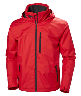 Helly Hansen Men's CREW HOODED JACKET Alert Red - Exceptional Equestrian
