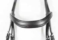 Signature by Antares Dressage Flash Noseband Snaffle Bridle w/ Crank - Exceptional Equestrian