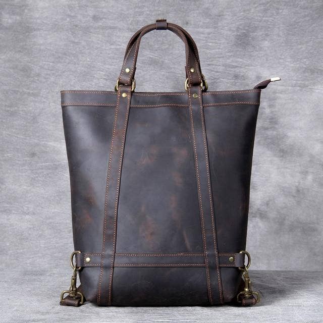 Steel Horse Leather - The Icarus | Handmade Vintage Leather Backpack - Exceptional Equestrian