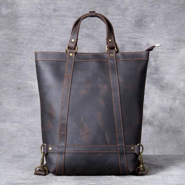 Steel Horse Leather - The Icarus | Handmade Vintage Leather Backpack
