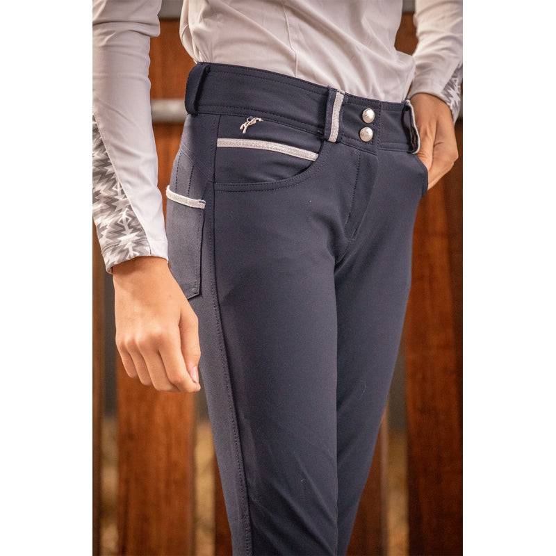 Eden by Pénélope Fun Navy Breeches - Children - Exceptional Equestrian