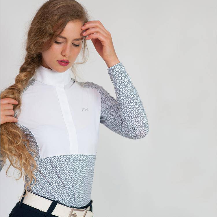 ForHorses Elektra Women's Show Shirt -LS - Exceptional Equestrian 