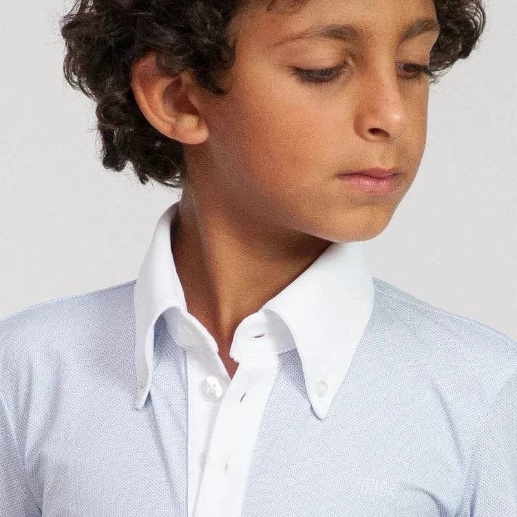 ForHorses Toby Boy's Short Sleeve Show Shirt - Exceptional Equestrian