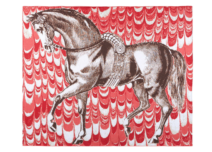 ThomasPaul - EQUUS MARBLE THROW ROSSO - Exceptional Equestrian 