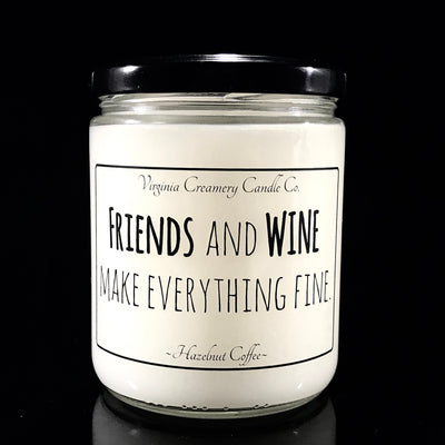 Virginia Creamery Candle Co. - Black Currant, 8 Different Label Options