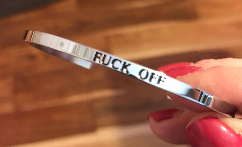 Swanky Saddle Equestrian Mantra Bangles - Exceptional Equestrian