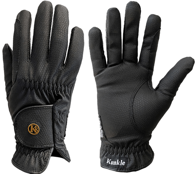 Kunkle Equestrian Glove - Black Glove (Show) - Exceptional Equestrian