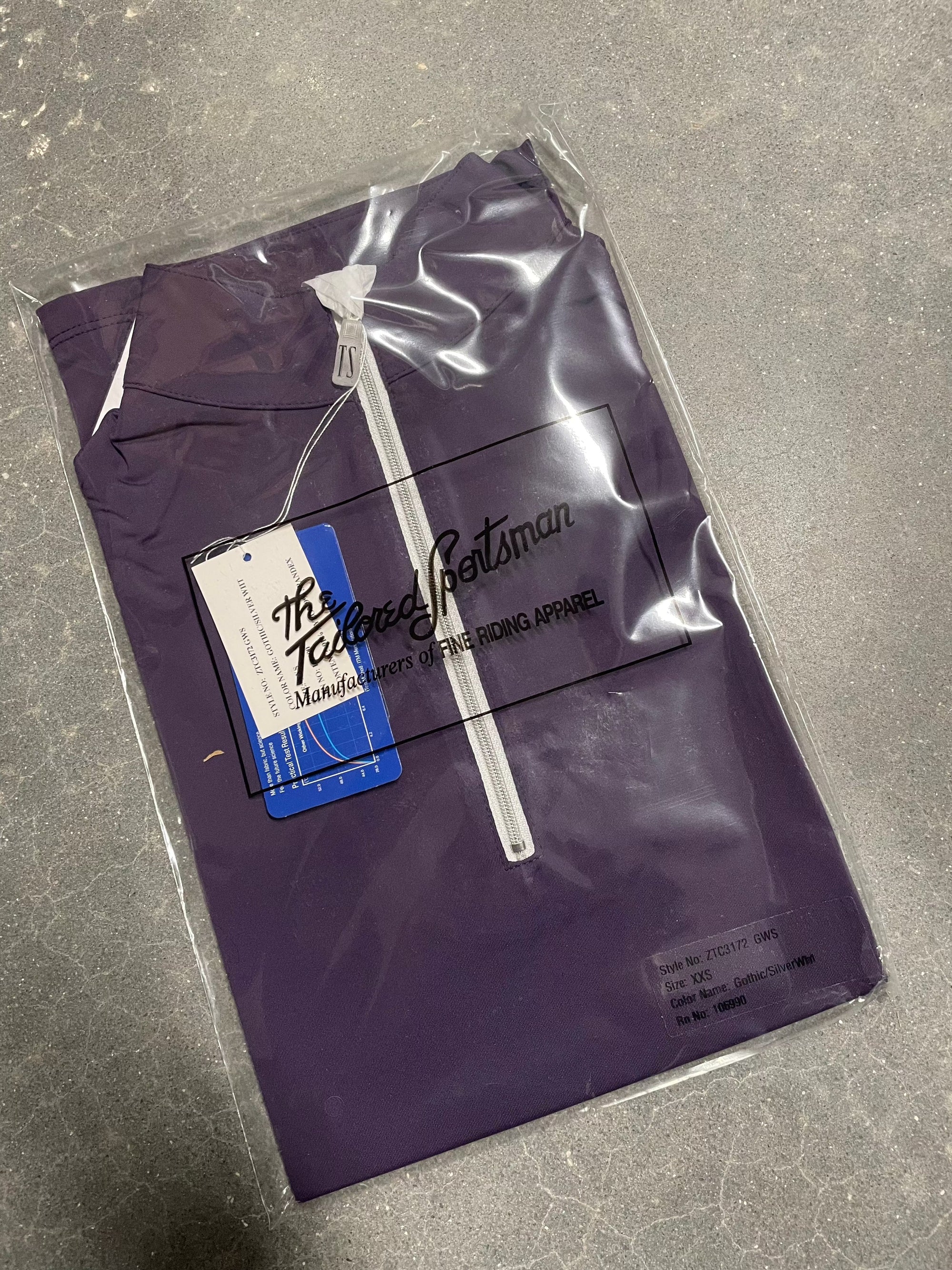 Tailored Sportsman Icefil Sunshirt SHORT Sleeve - Gothic - Exceptional Equestrian