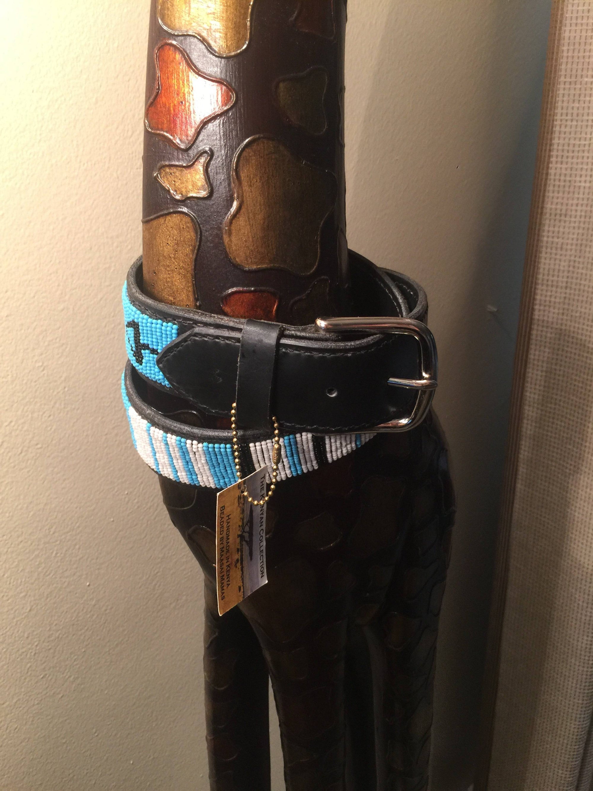 TKC Beaded Belts - EXEQ Bits w/ silver buckle - Exceptional Equestrian