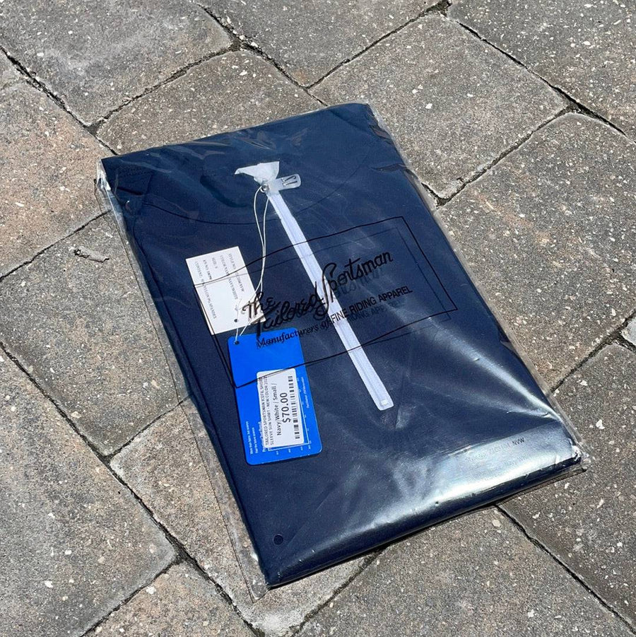 Tailored Sportsman Icefil Sunshirt SHORT Sleeve - Navy - Exceptional Equestrian 