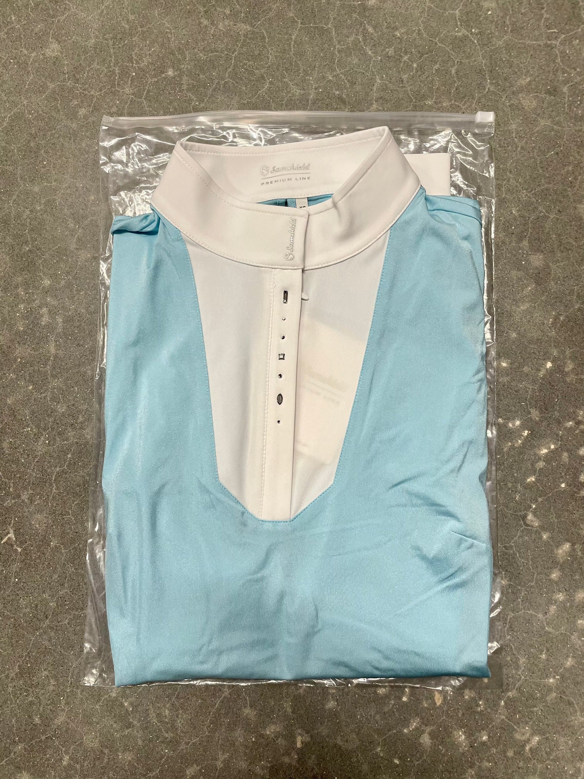 Samshield - Faustina Holographic Woman's Show Shirt - SS'22 - Exceptional Equestrian