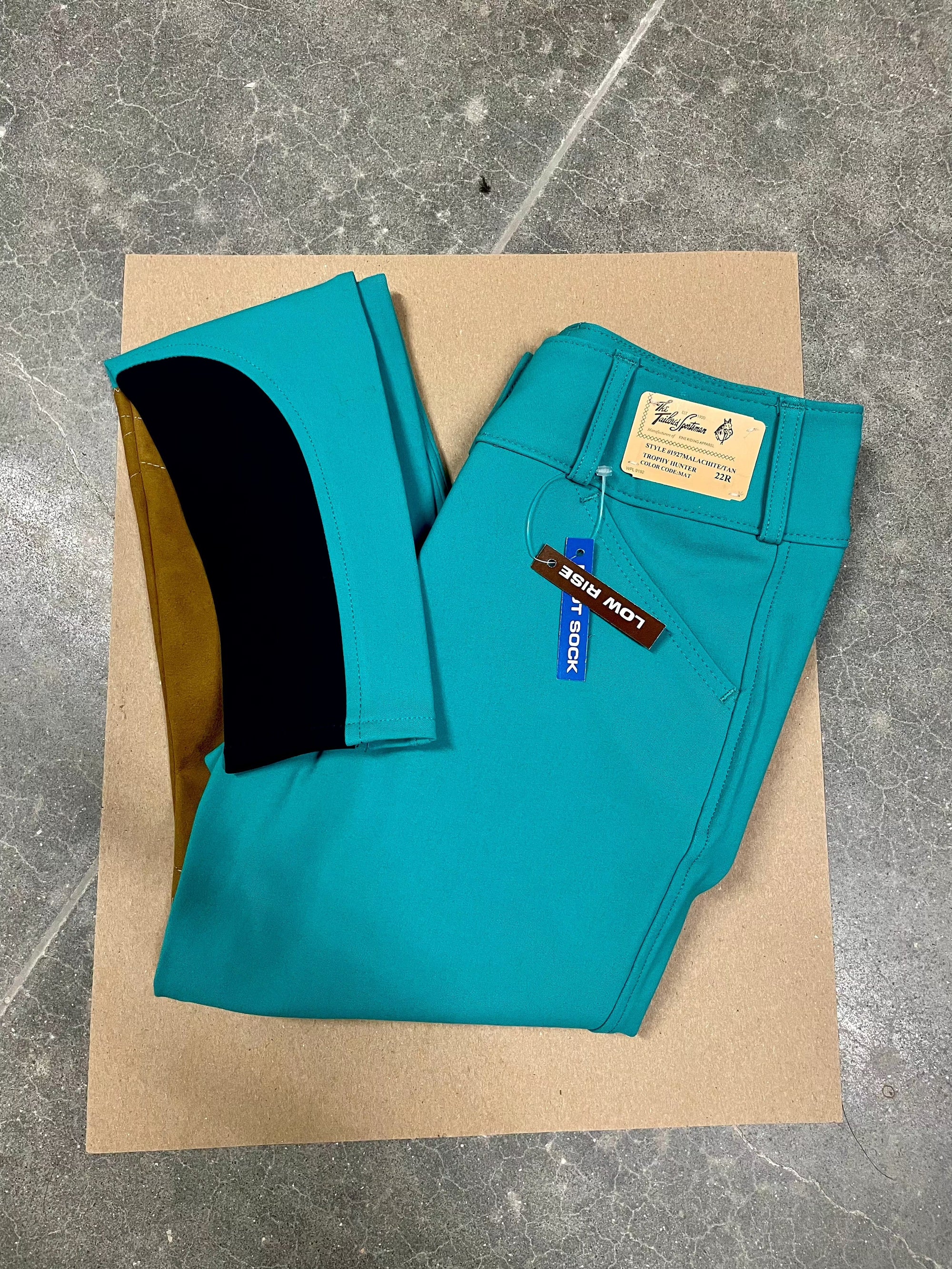 Tailored Sportsman 1927 LR FZ  Bootsock - Malachite/Tan - Exceptional Equestrian