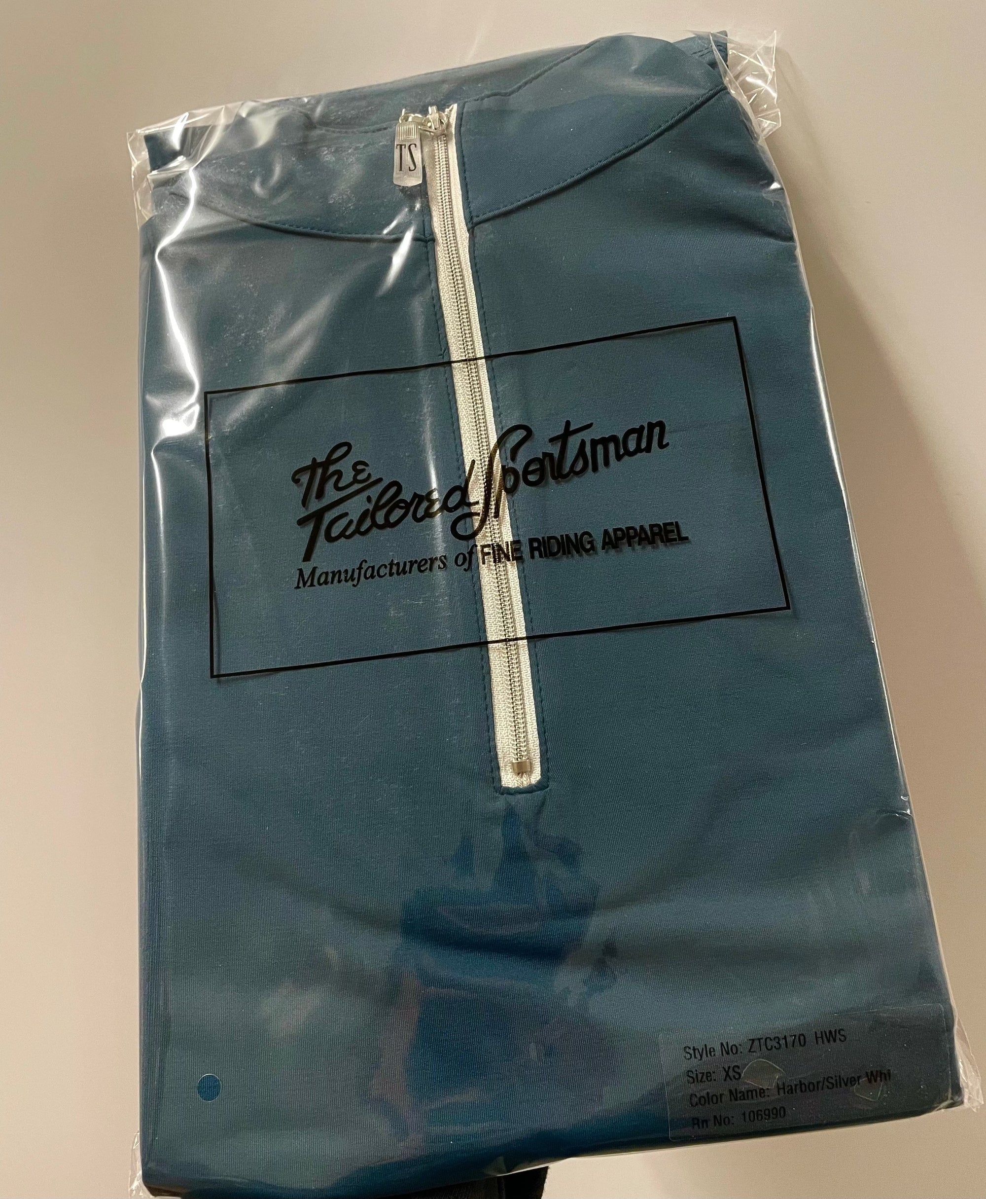 Tailored Sportsman Icefil Sunshirt SHORT Sleeve - Harbour - Exceptional Equestrian