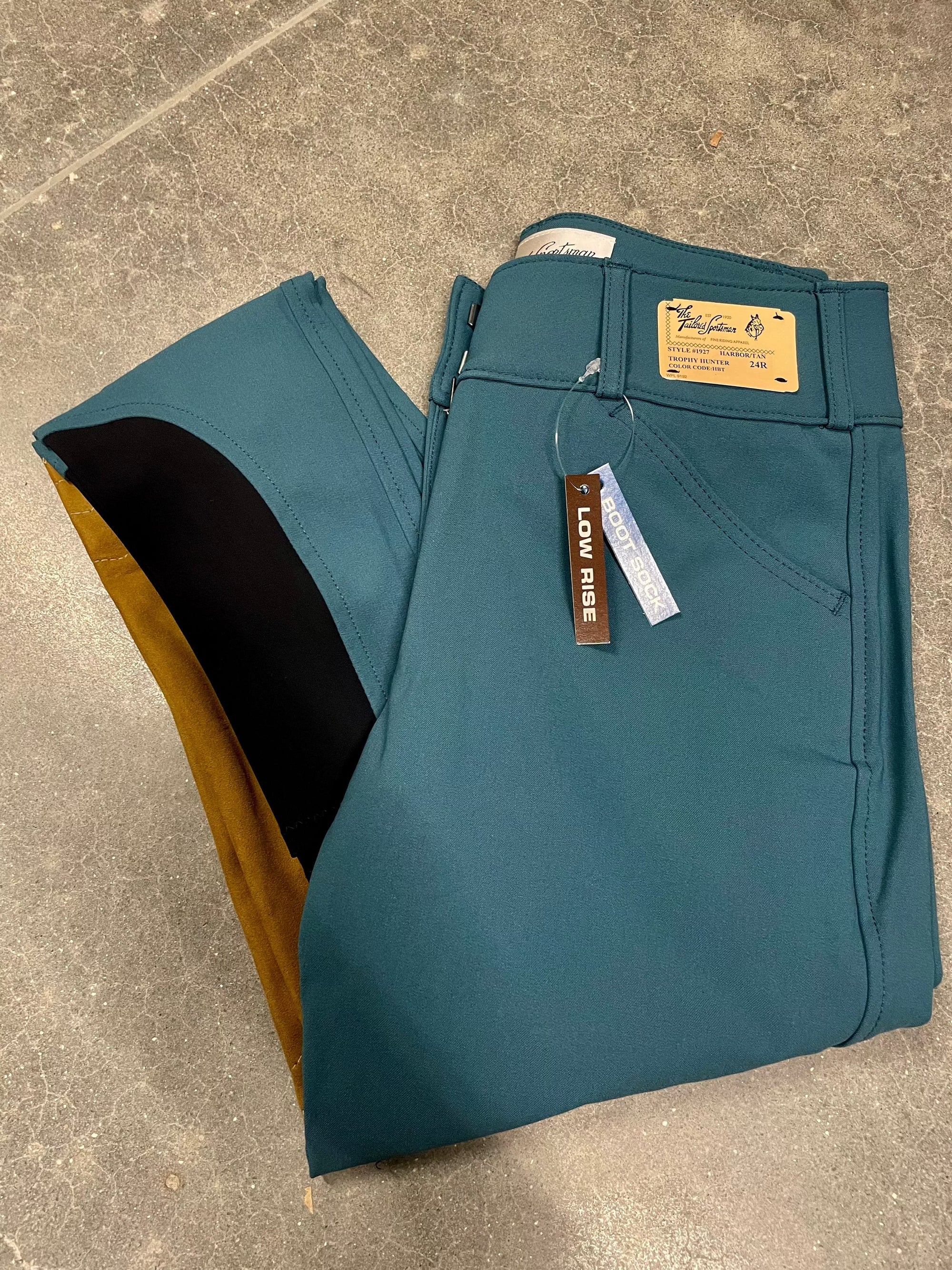 Tailored Sportsman 1927 LR FZ  Bootsock - Harbour/Tan - Exceptional Equestrian