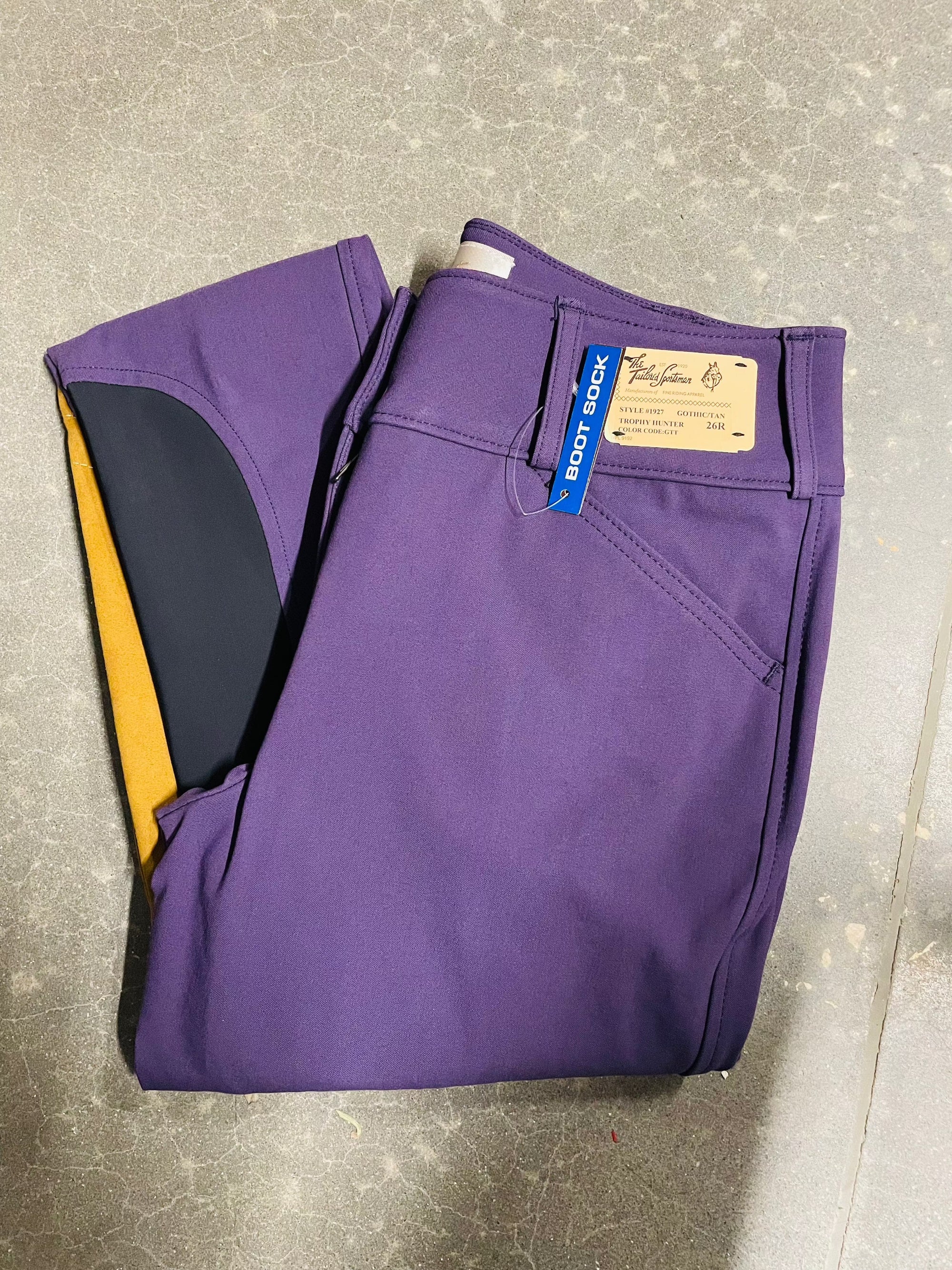 Tailored Sportsman 1927 LR FZ  Bootsock - Gothic/Tan - Exceptional Equestrian