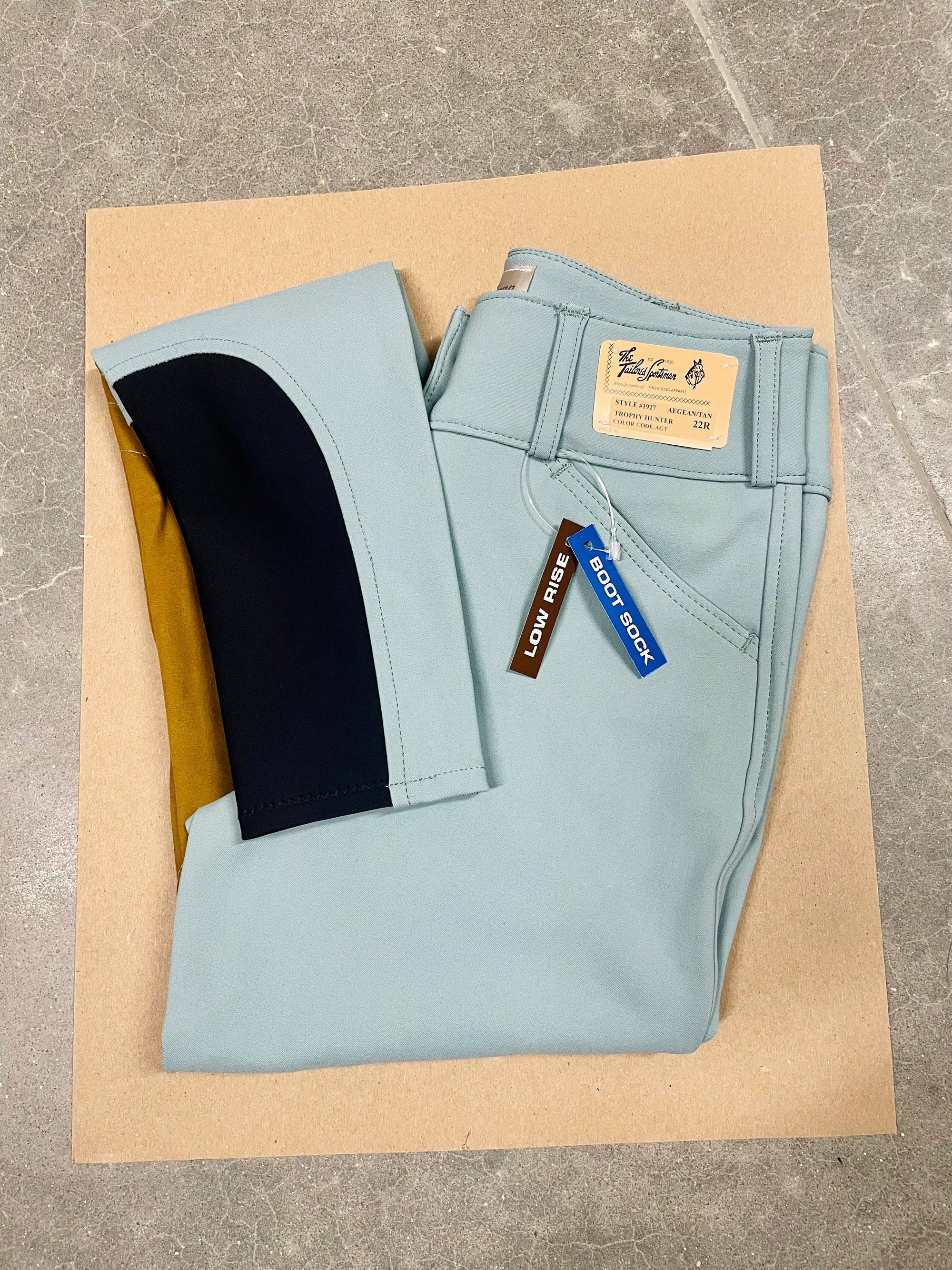 Tailored Sportsman 1927 LR FZ  Bootsock - Aegean/Tan - Exceptional Equestrian