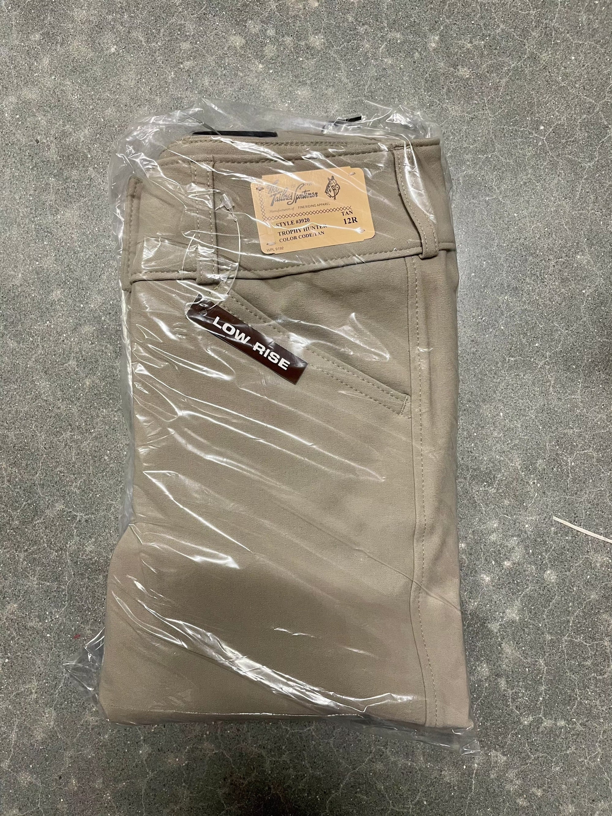 Tailored Sportsman 3920 Girls Bootsock FZ - Tan/Tan - Exceptional Equestrian