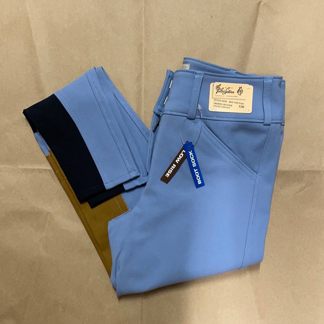 Tailored Sportsman 3920 Girls Bootsock FZ - BoyToy/Tan - Exceptional Equestrian