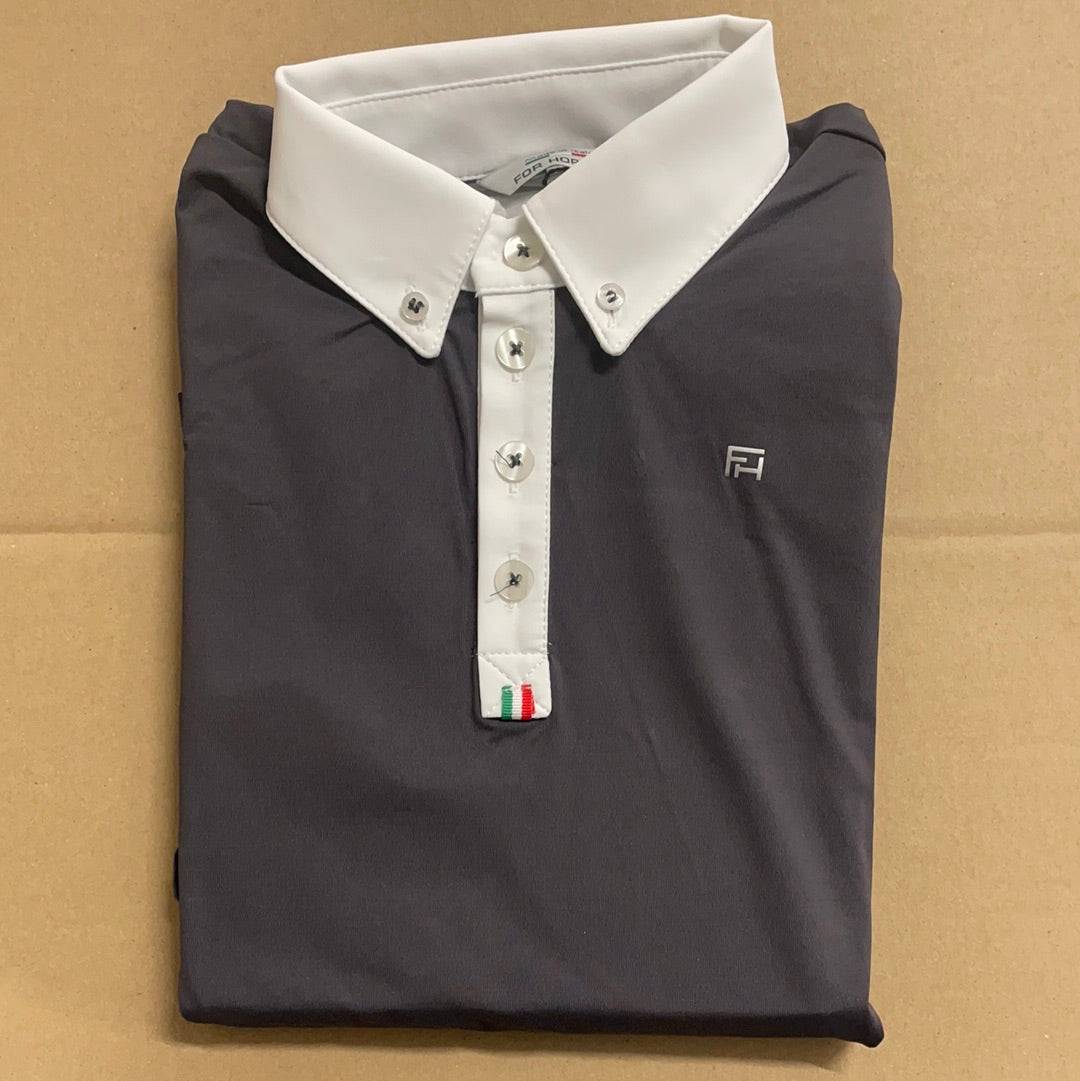 ForHorses Toby Boy's Short Sleeve Show Shirt - Exceptional Equestrian