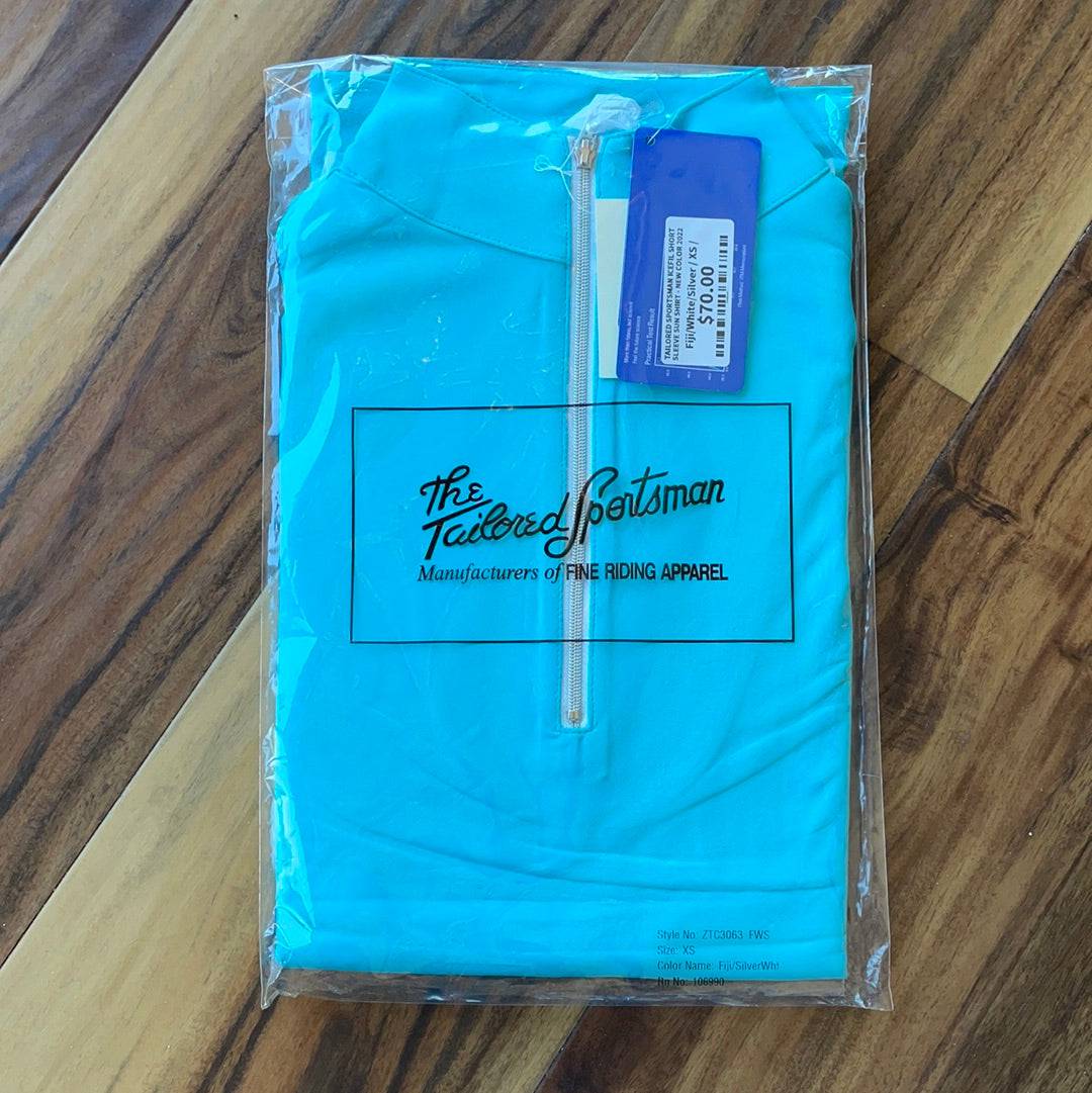 Tailored Sportsman Icefil Sunshirt SHORT Sleeve - Fiji - Exceptional Equestrian