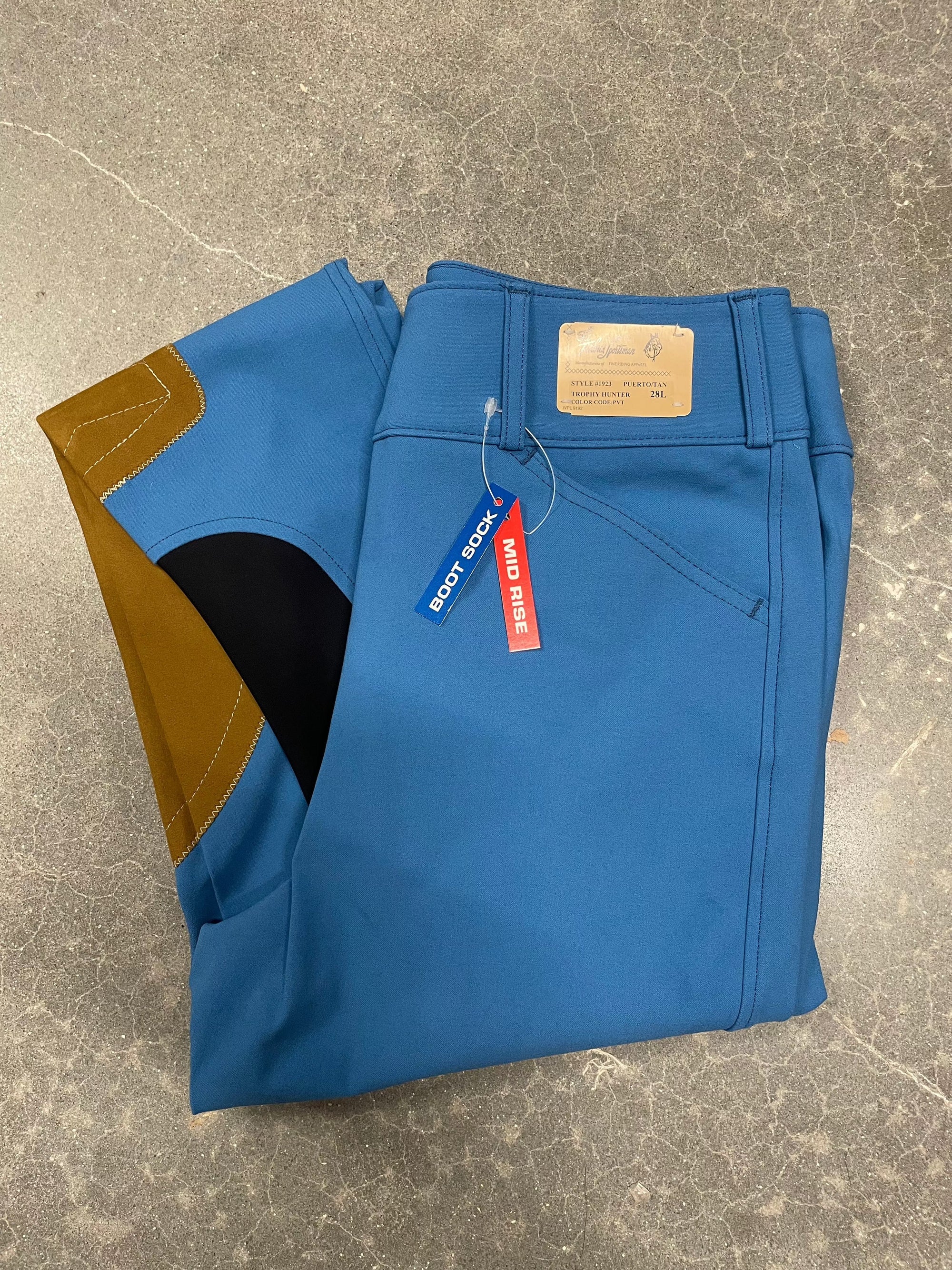 Tailored Sportsman 1923 Women's MR FZ Bootsock - PuertVallar/Tan - Exceptional Equestrian