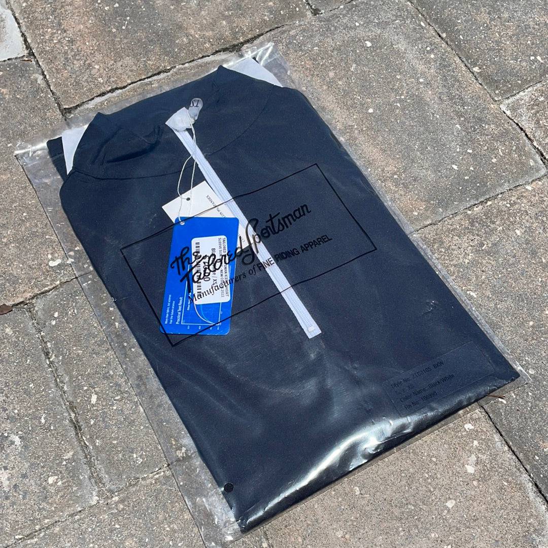 Tailored Sportsman IceFil SHORT Sleeve Sun Shirt - Black - Exceptional Equestrian