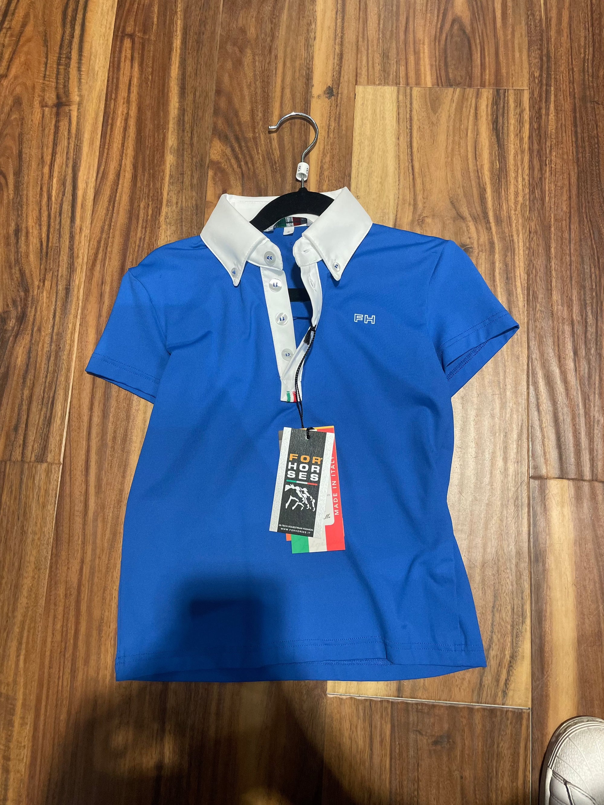 ForHorses Toby Boy's Short Sleeve Show Shirt - Exceptional Equestrian