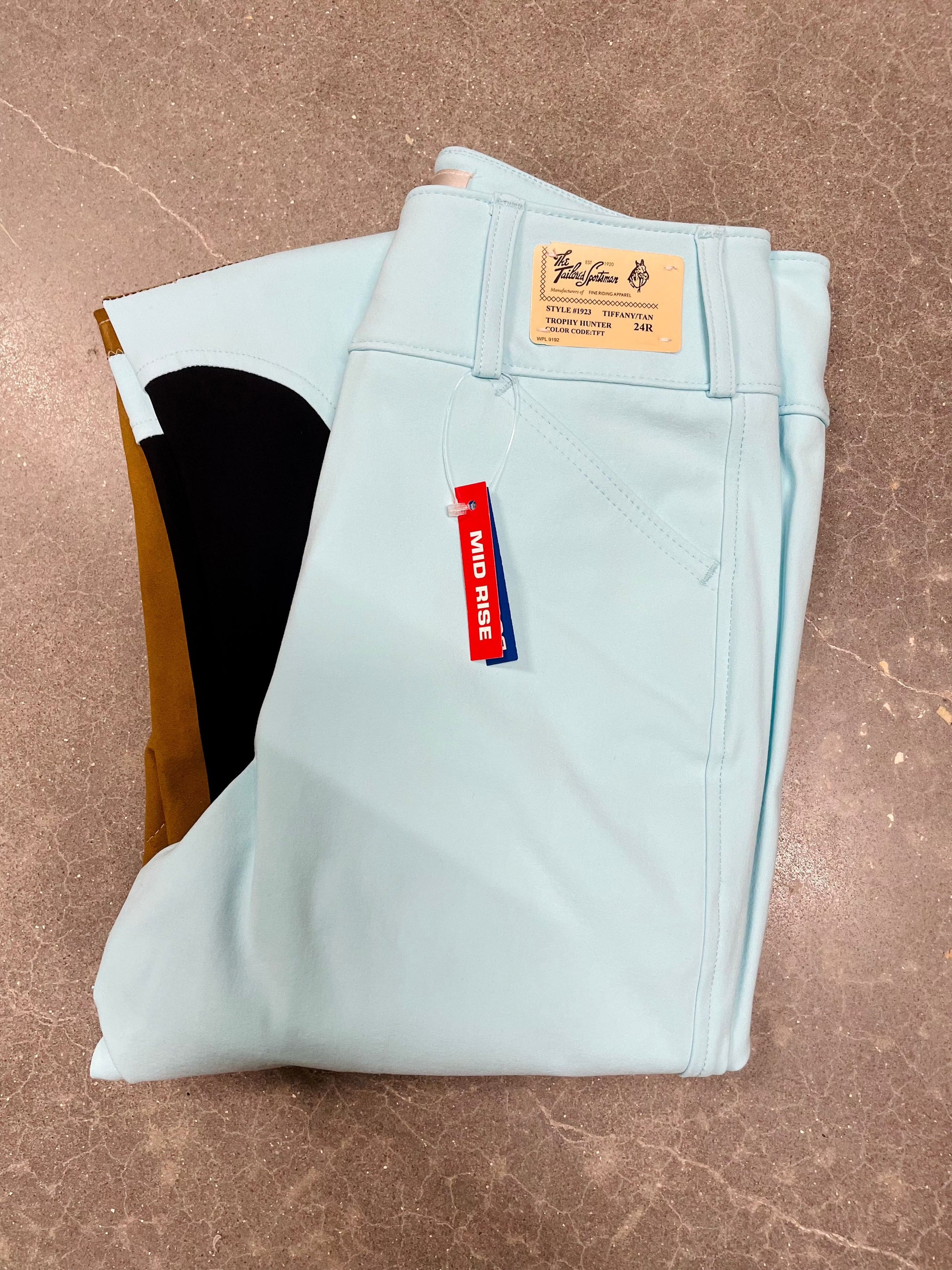 Tailored Sportsman 1923 Women's MR FZ Bootsock - Tiffany/Tan - Exceptional Equestrian