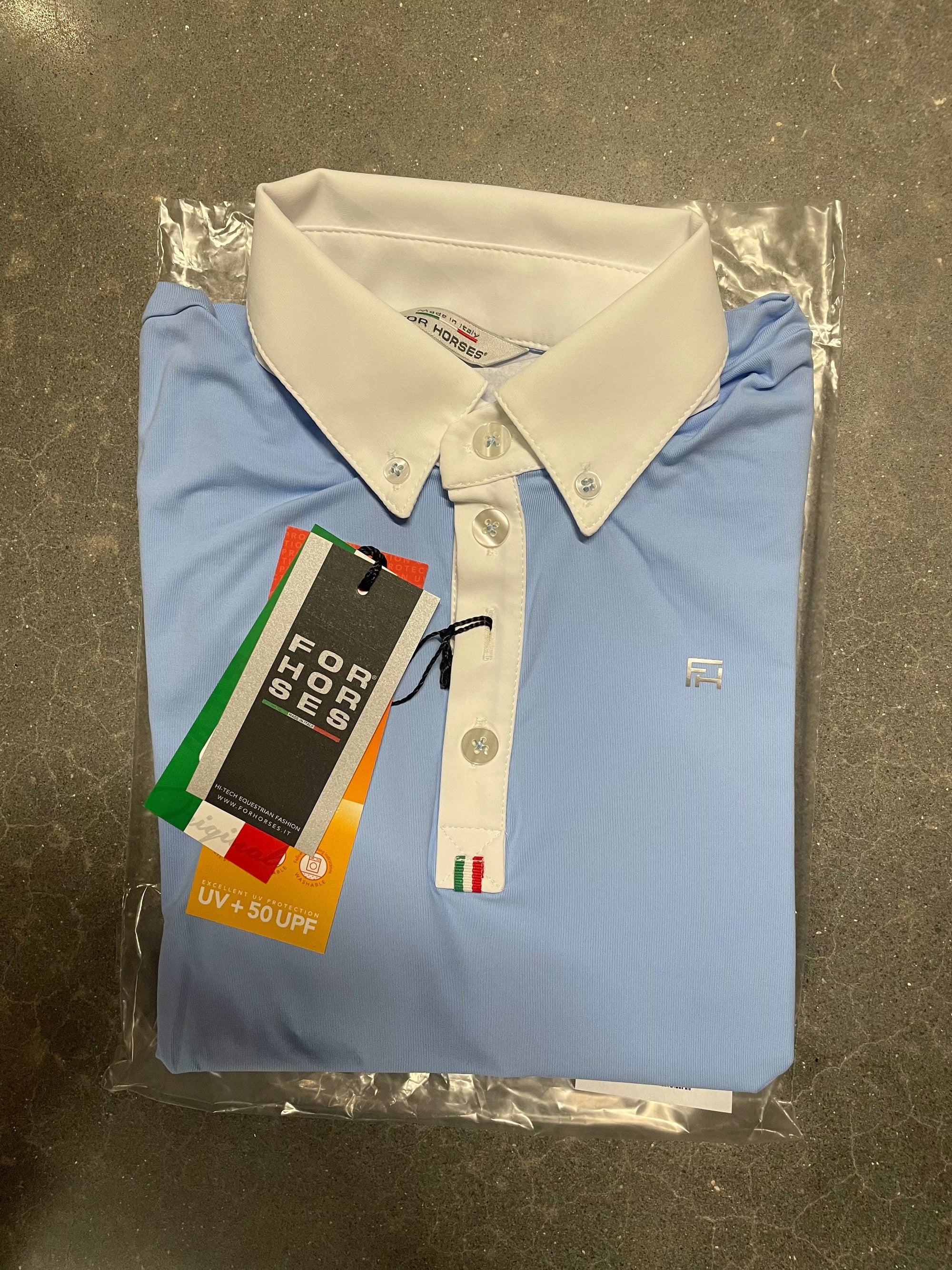 ForHorses Toby Boy's Short Sleeve Show Shirt - Exceptional Equestrian