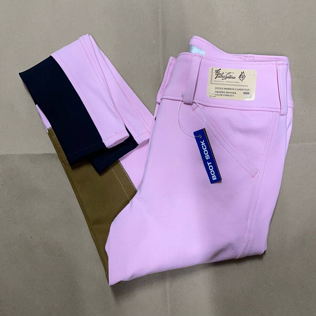 Tailored Sportsman 3920 Girls Bootsock FZ - EyeCandy/Tan - Exceptional Equestrian