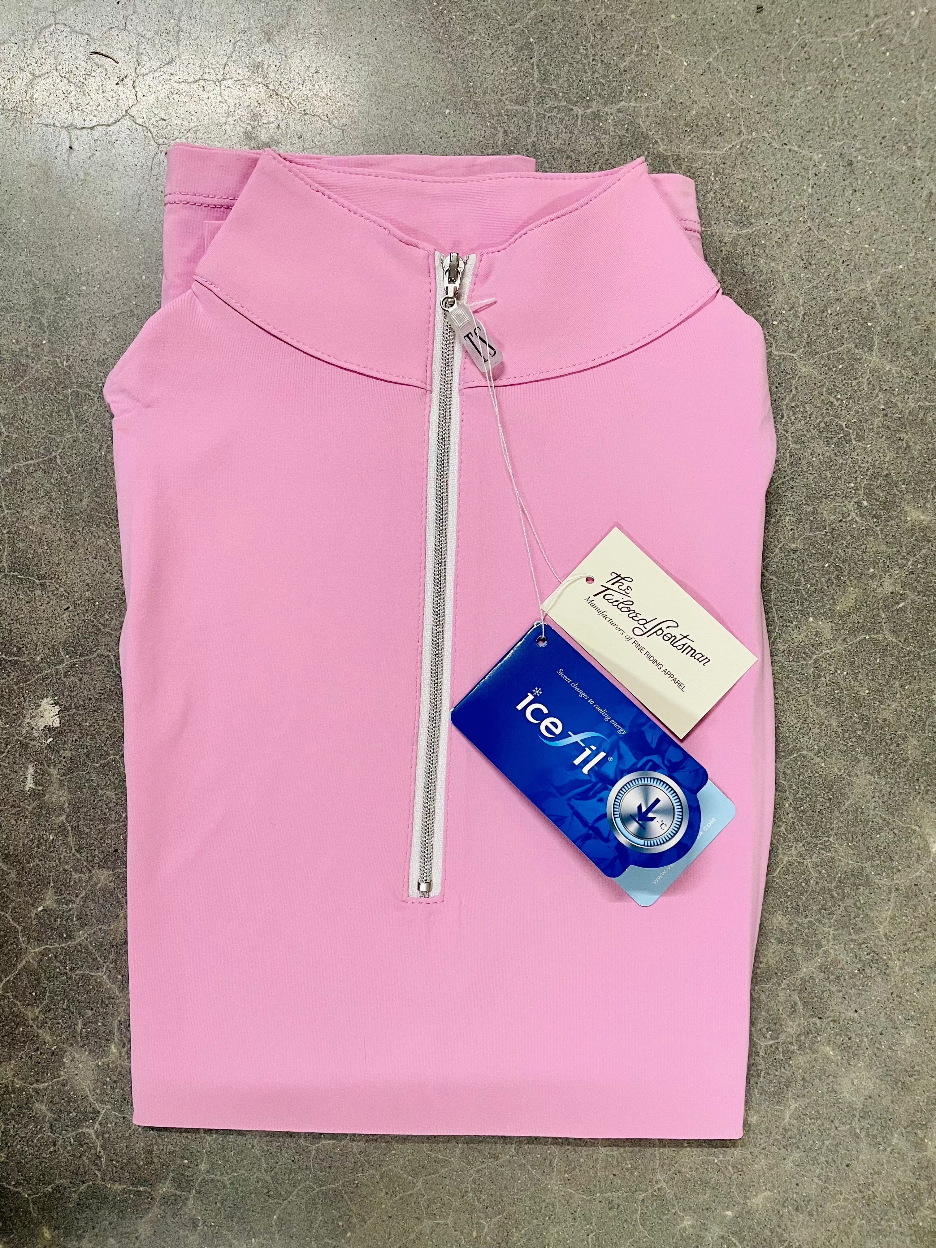 Vêtement équitation ICEFIL Zippé Top Manches Longues Tailored Sportsman