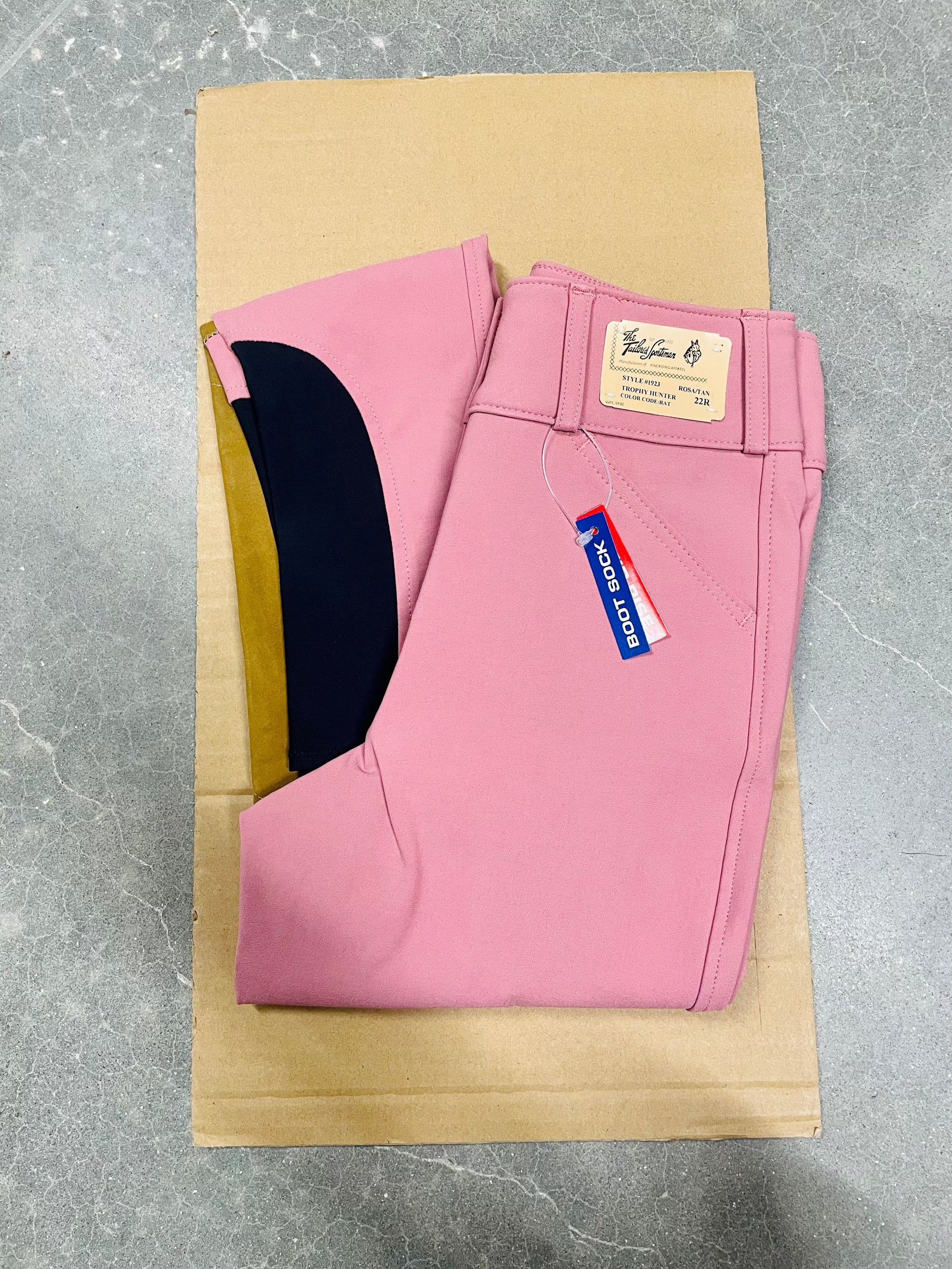 Tailored Sportsman 1923 Women's MR FZ Bootsock - Rosa/Tan - Exceptional Equestrian