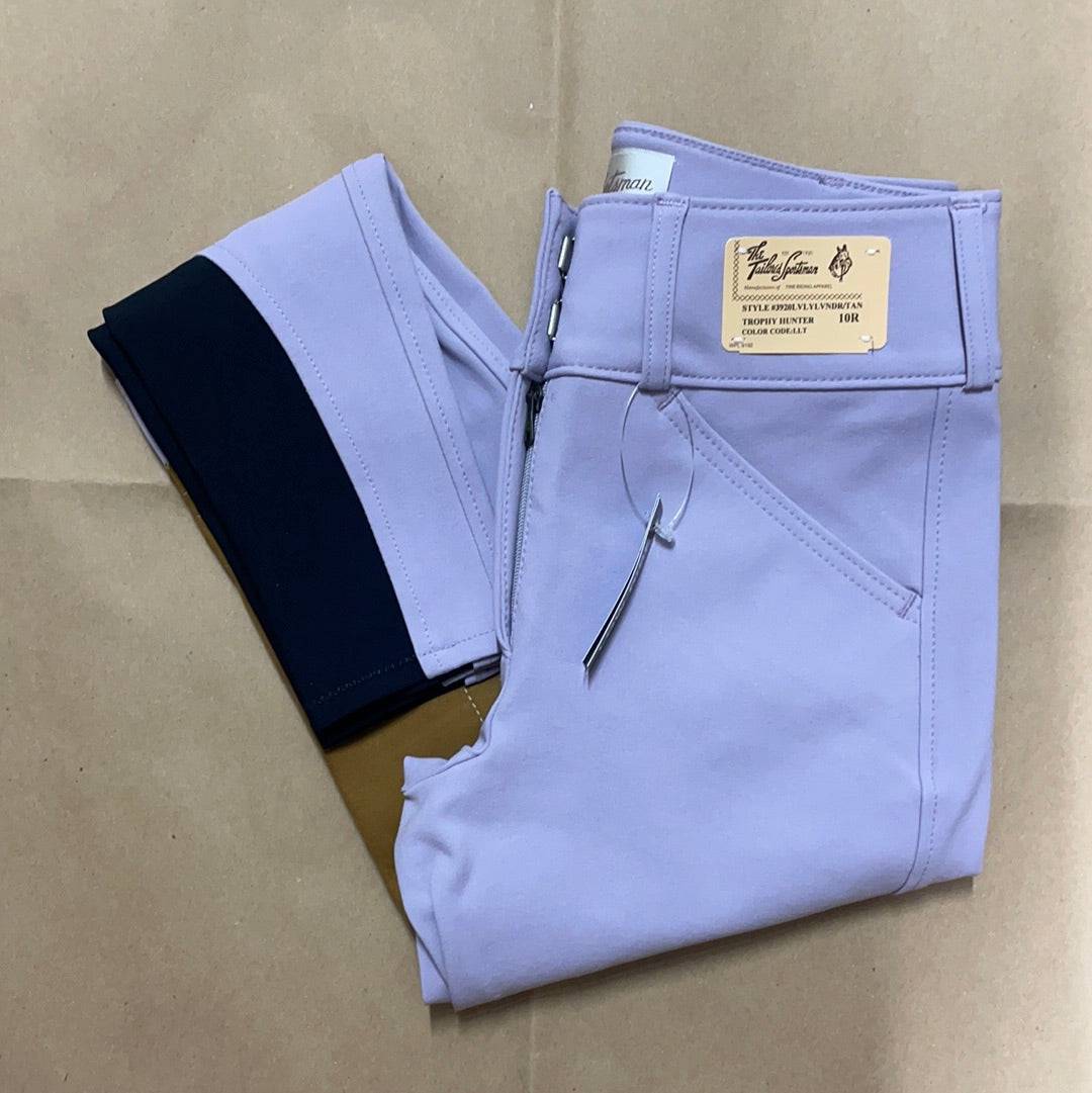 Tailored Sportsman 3920 Girls Bootsock FZ - Lavender/Tan - Exceptional Equestrian