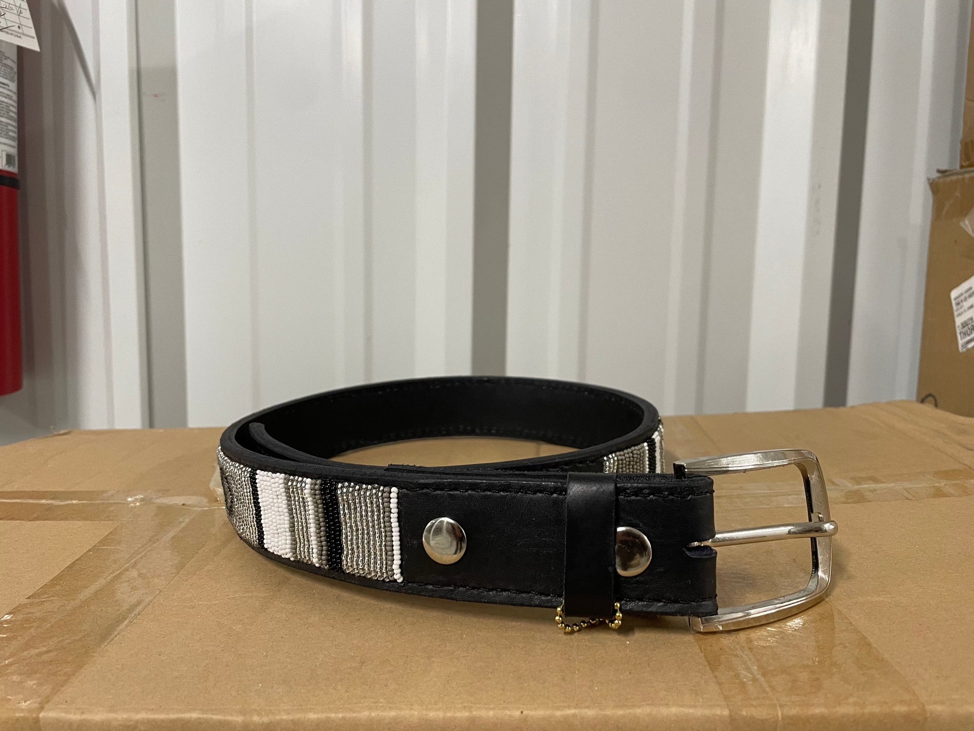 TKC Beaded Belts - EXEQ Bits w/ silver buckle - Exceptional Equestrian